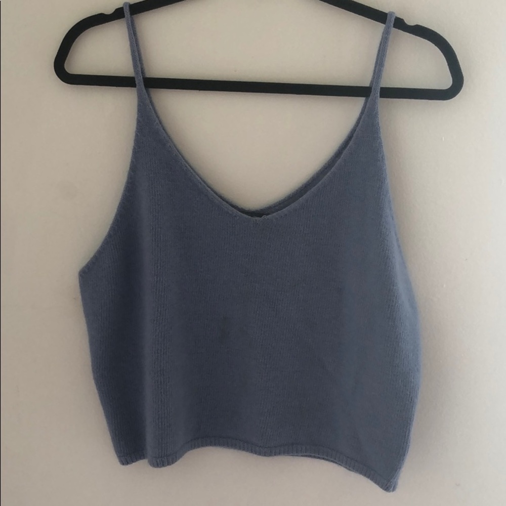 Fuzzy tank top